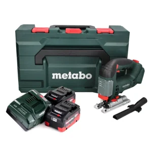 Sierra de calar baterí Metabo STAB 18 LTX 100 18 V + 2x baterí LiHD 5,5 Ah + cargador + MetaBOX