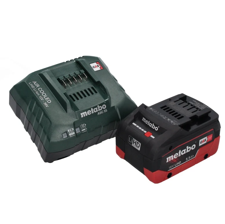 Sierra circular de baterí Metabo KS 18 LTX 66 BL 18 V 165 mm + 1x baterí 5,5 Ah + cargador + metaBOX
