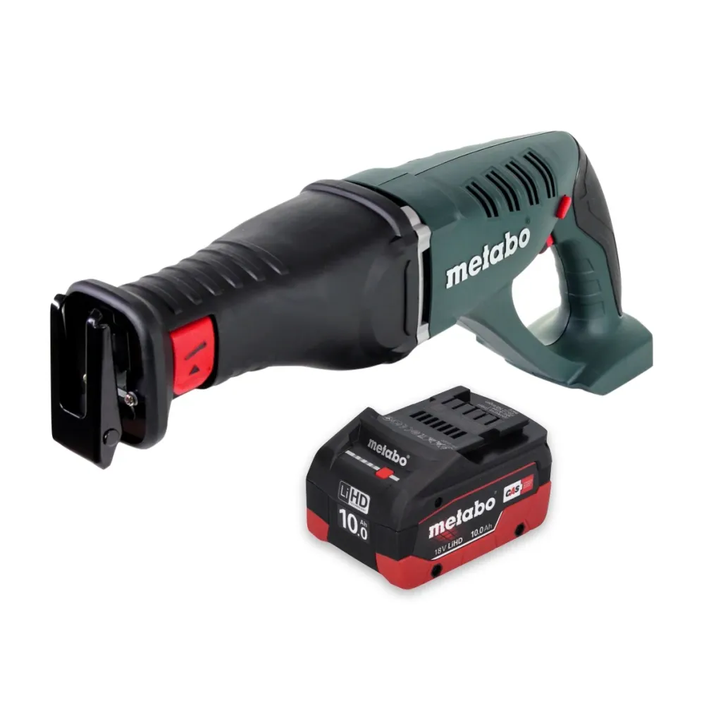 Sierra sable de baterí Metabo ASE 18 LTX 18 V + 1x baterí 10,0 Ah - sin cargador