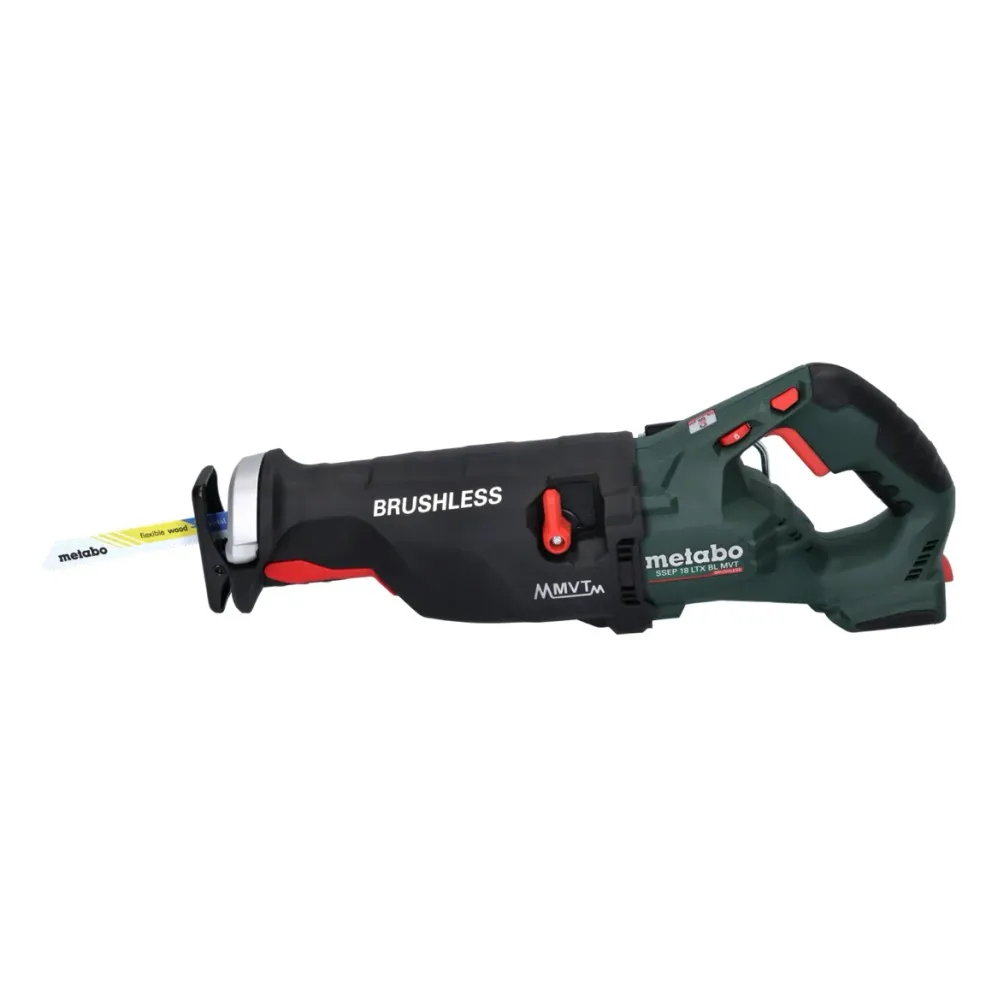 Sierra sable baterí Metabo SSEP 18 LTX BL MVT 18 V sin escobillas + 1x baterí 5,5 Ah + cargador