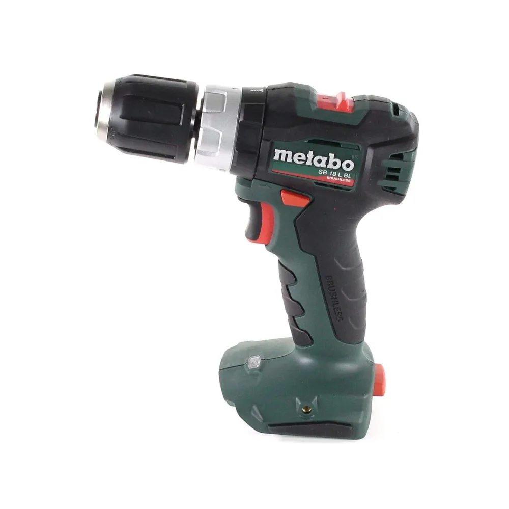 Taladro percutor baterí Metabo SB 18 L BL 18 V 60 Nm Brushless Solo + MetaLoc (602331840) - sin baterí, sin cargador