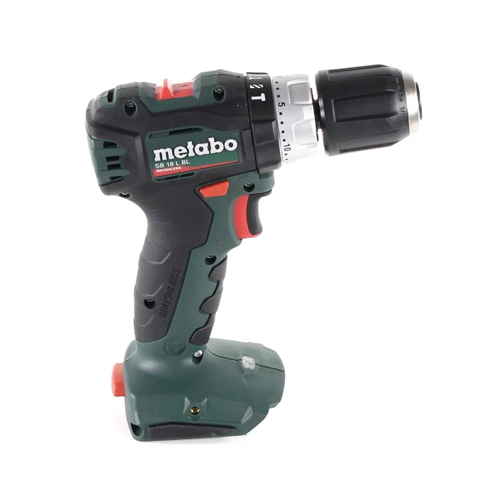Taladro percutor baterí Metabo SB 18 L BL 18 V 60 Nm Brushless Solo + MetaLoc (602331840) - sin baterí, sin cargador