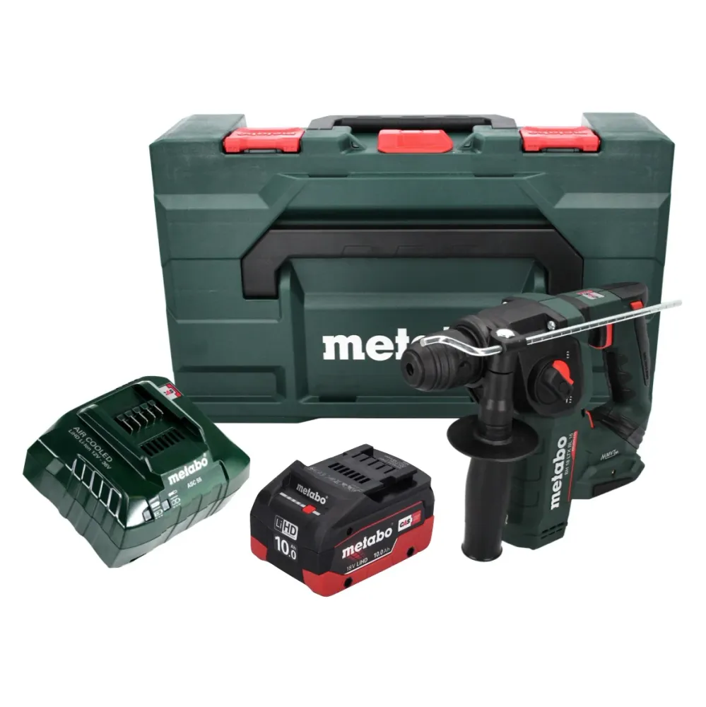 Taladro percutor baterí Metabo BH 18 LTX BL 16 18 V 1,3 J SDS-plus Brushless + 1x baterí 10,0 Ah + cargador + MetaBOX