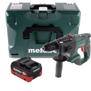 Taladro percutor baterí Metabo SBE 18 LTX 18 V 24 Nm (600845840) + 1 baterí de 10,0 Ah + MetaLoc - sin cargador