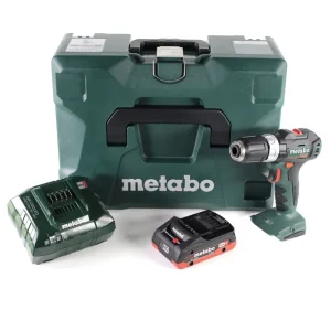 Taladro percutor baterí Metabo SB 18 L BL 18 V 60 Nm sin escobillas + 1x baterí LiHD 4,0 Ah + cargador + MetaLoc