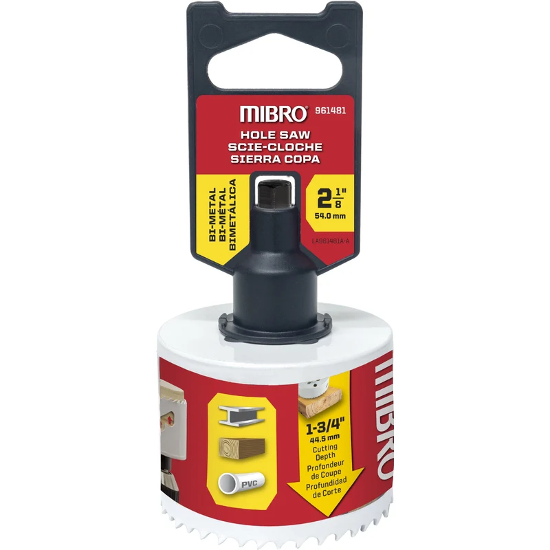 SIERRA DE CORAZÓN BIMETAL 2-1/8"D MIBRO