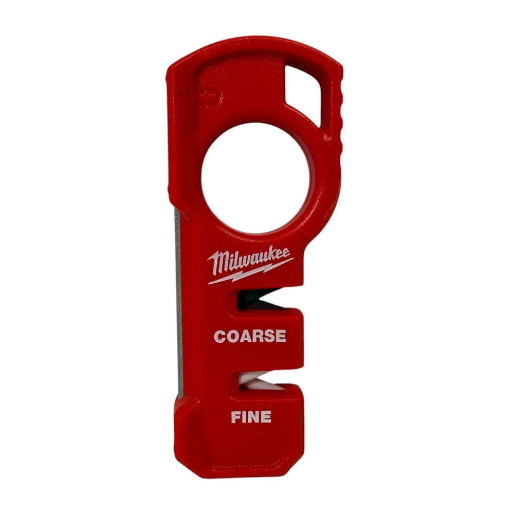 Afilador de cuchillos compacto Milwaukee ( 4932478562 ) Afilador de cuchillos compacto para cuchillos, tijeras, multiherra...