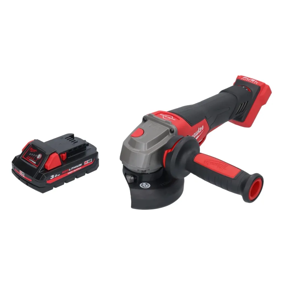 Amoladora angular baterí Milwaukee M18 FSAGV115XPDB-301 18 V 115 mm sin escobillas + 1x baterí 3,0 Ah - sin cargador