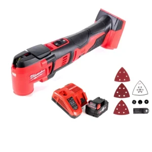 Herramienta multifuncional baterí Milwaukee M18 BMT-401C 18V (4933446203) + 1x baterí 4.0Ah + cargador
