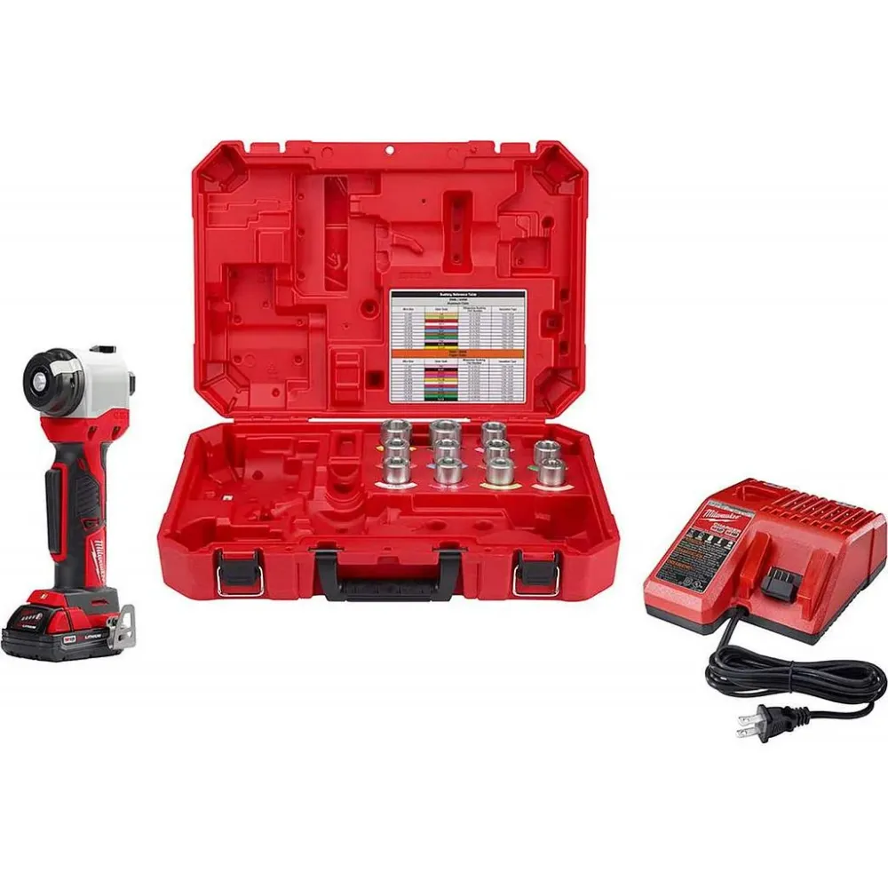 Kit pelacables M18 para Aluminio THHN / XHHW con casquillos y bateria M18 - Milwaukee
