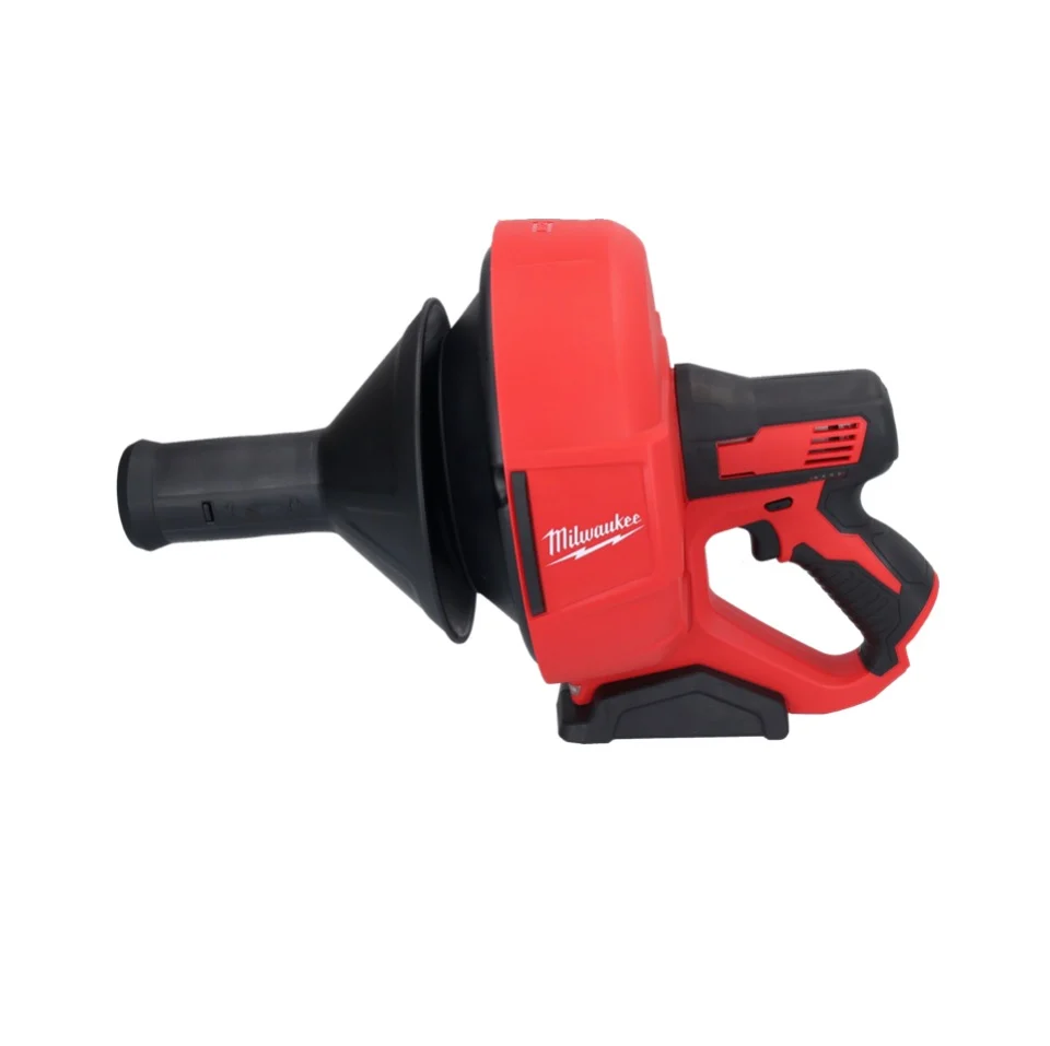Limpiador de tuberías baterí Milwaukee M12 BDC6-401C 12 V + 1x baterí 4,0 Ah + cargador + espiral + cubo