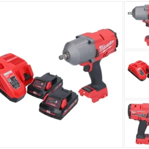 Llave de impacto baterí Milwaukee M18 FHIWF12-302 18 V 1356 Nm 1/2" sin escobillas + 2x baterías 3,0 Ah + cargador