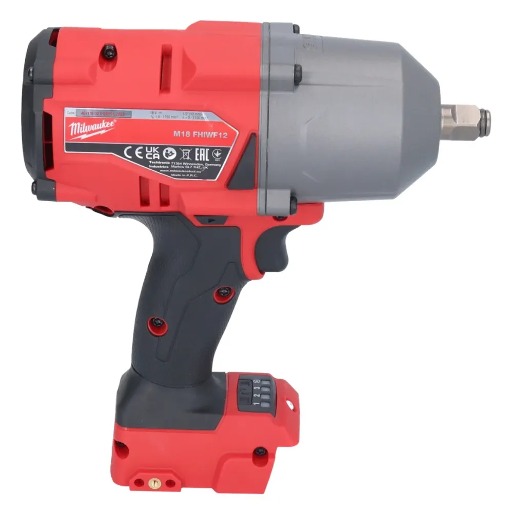 Llave de impacto baterí Milwaukee M18 FHIWF12-302 18 V 1356 Nm 1/2" sin escobillas + 2x baterías 3,0 Ah + cargador