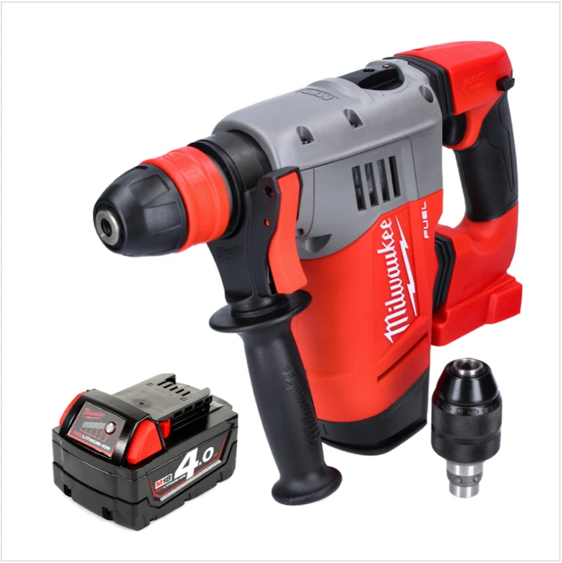 Martillo combinado baterí Milwaukee M18 CHPX-401 18 V 4.0 J SDS Plus Brushless + 1x baterí 4.0 Ah - sin cargador