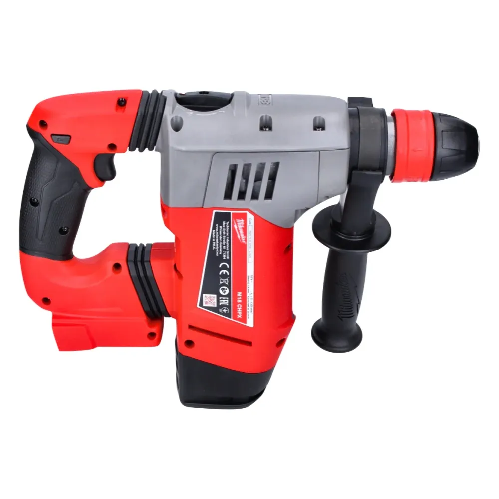Martillo combinado baterí Milwaukee M18 CHPX-502 18 V 4.0 J SDS Plus Brushless + 2x baterías 5.0 Ah + cargador