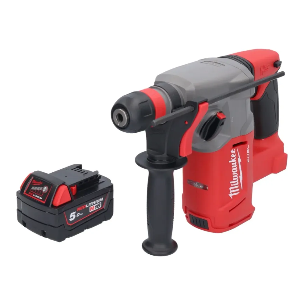 Martillo combinado baterí Milwaukee M18 CHX-501 18 V 2,5 J SDS plus sin escobillas + 1x baterí 5,0 Ah - sin cargador