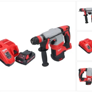 Martillo combinado baterí Milwaukee M18 HD18HX-301 18 V 2,4 J + 1x baterí 3,0 Ah + cargador