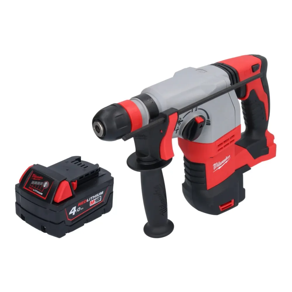 Martillo combinado baterí Milwaukee M18 HD18HX-401 18 V 2,4 J + 1x baterí 4,0 Ah - sin cargador