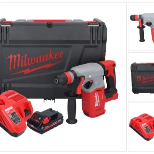 Martillo combinado sin cable Milwaukee M18 BLHX-301X 18 V 2,3 J sin escobillas + 1x baterí recargable 3,0 Ah + cargador +...