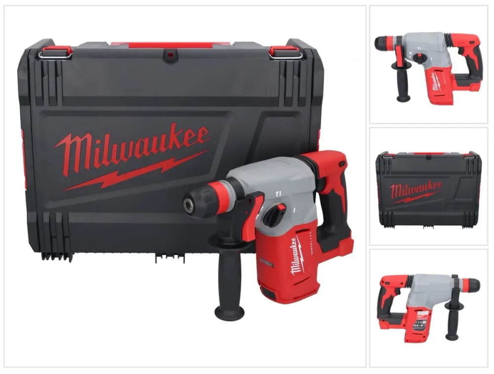 Martillo combinado sin cable Milwaukee M18 BLHX-0X 18 V 2.3 J Brushless ( 4933478891 ) + caja HD - sin baterí, sin cargador