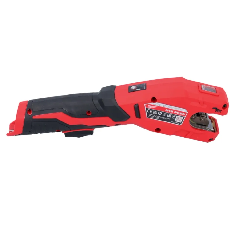 Milwaukee M12 PCSS-251 Cortatubos inox sin cable 12 V 12 - 28 mm + baterí 2,5 Ah - sin cargador