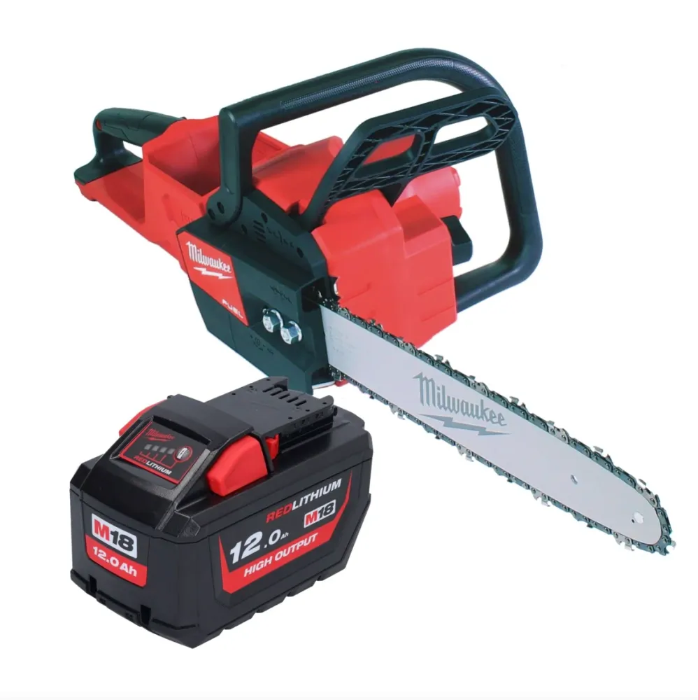Milwaukee M18 FCHS35-121 Motosierra sin cable 18 V 35 cm 12,4 m/s + 1x baterí 12,0 Ah - sin cargador