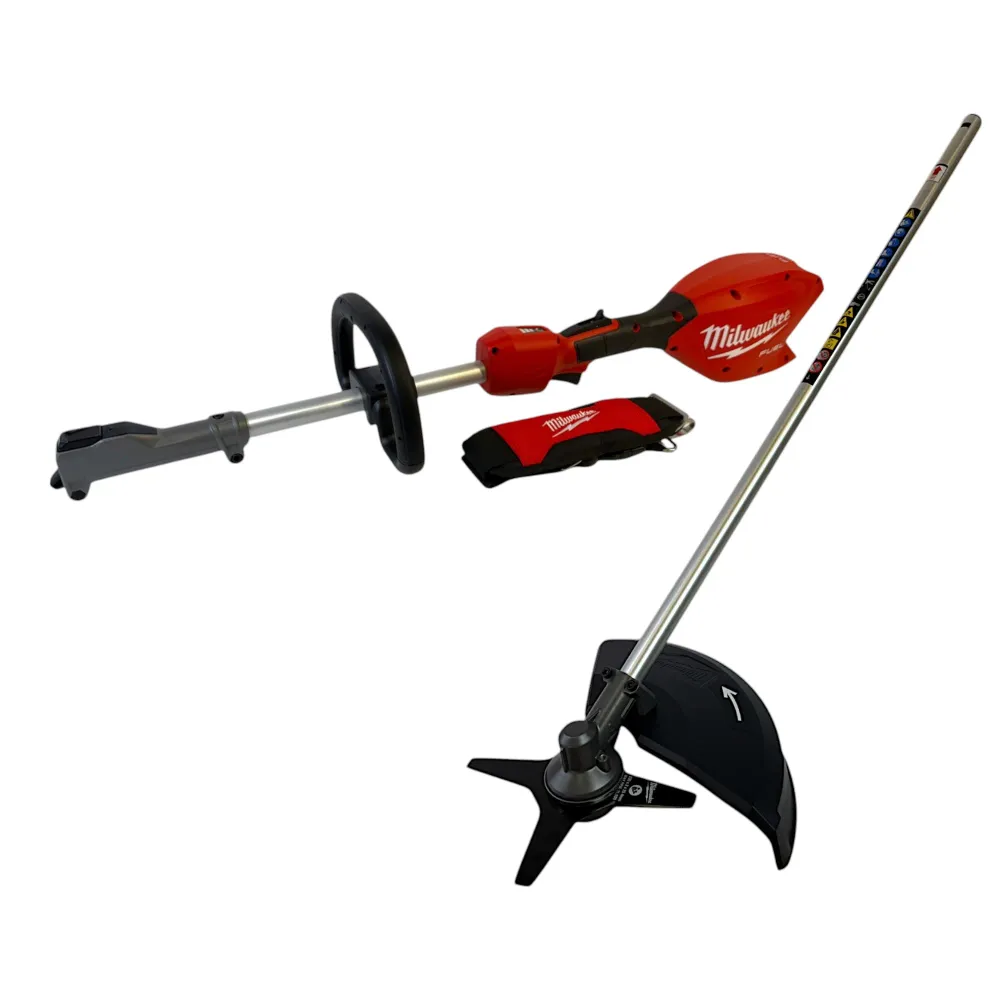 Milwaukee M18 FOPH2-BAC-0 Baterí base 18 V sin escobillas + accesorio guadañ - sin baterí, sin cargador