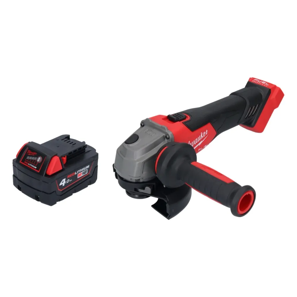 Milwaukee M18 FSAG125X-401 Amoladora angular sin cable 18 V 125 mm sin escobillas + 1x baterí 4.0 Ah - sin cargador
