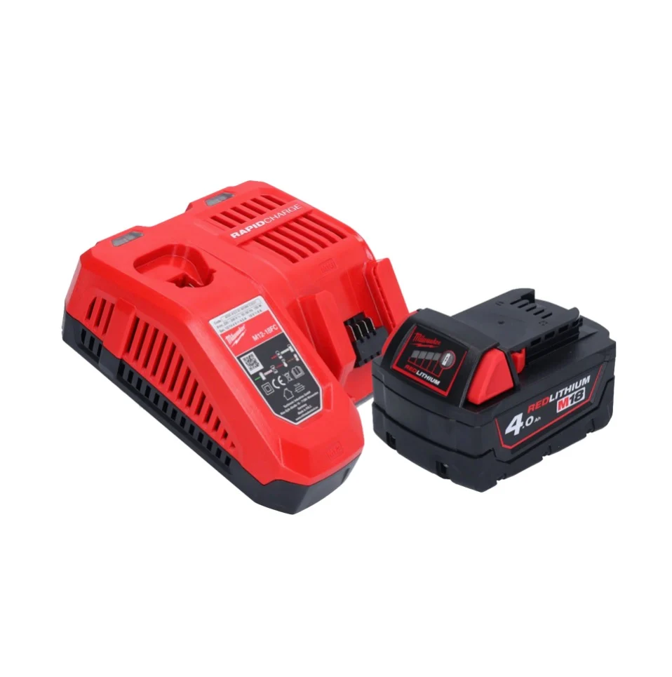 Pulidora baterí Milwaukee M18 FAP180-401 18 V 180 mm sin escobillas + 1x baterí 4,0 Ah + cargador