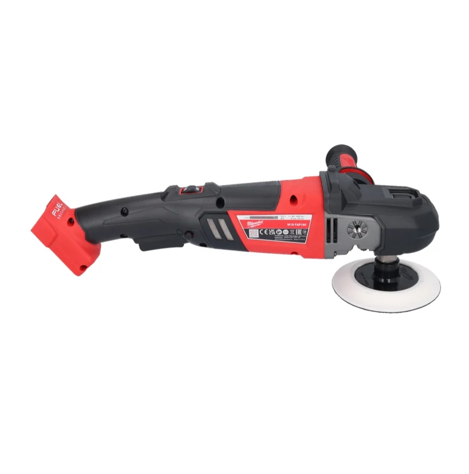 Pulidora baterí Milwaukee M18 FAP180-401 18 V 180 mm sin escobillas + 1x baterí 4,0 Ah + cargador