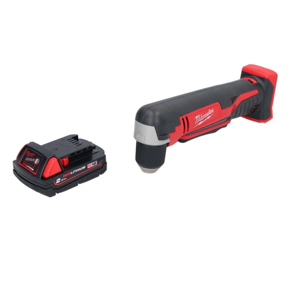 Taladro angular inalámbrico Milwaukee C18 RAD-201 18 V 20 Nm + 1x baterí 2,0 Ah - sin cargador