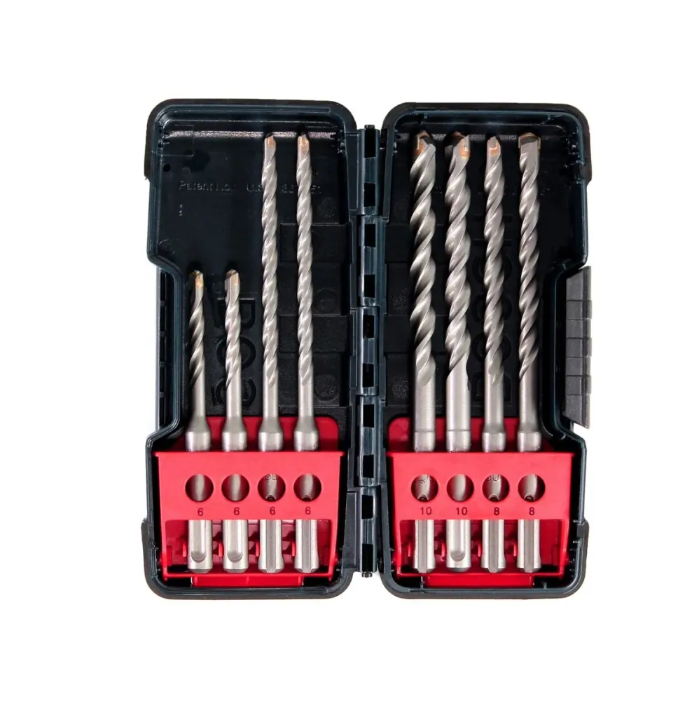 Taladro percutor baterí Milwaukee M18 BH-501M 18V 1.2J SDS-plus + 1x baterí 5.0Ah + cargador + 8 piezas. Juego de brocas +...