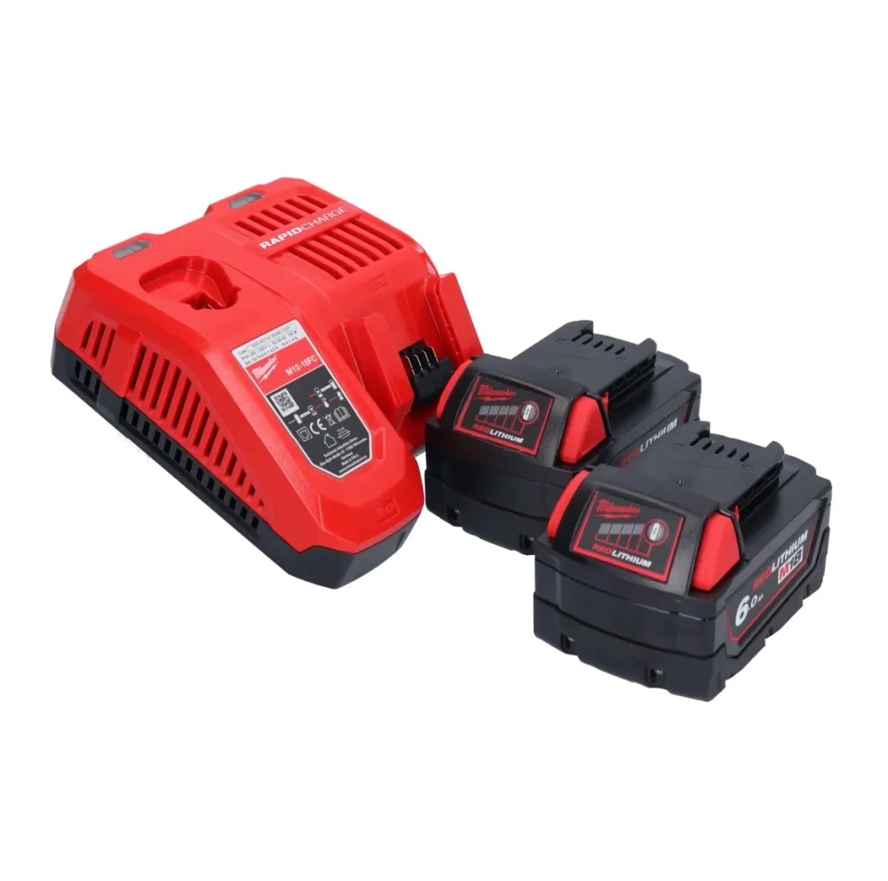 Taladro percutor baterí Milwaukee M18 FH-602 18 V 2,5 J SDS plus sin escobillas + 2x baterí 6,0 Ah + cargador