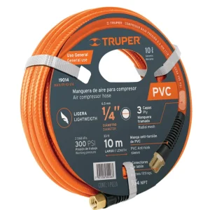MANGUERA PARA COMPRESOR, DE PVC, 10M X 1/4", TRUPER 19014 My Store