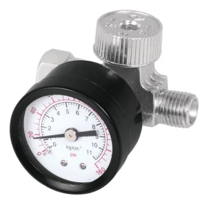 REGULADOR DE AIRE CON MANÓMETRO, CUERDA 1/4 NPT, TRUPER 19239 My Store