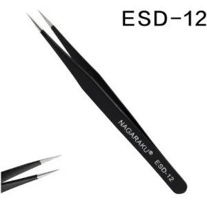 PINZA NAGARAKU RECTA NEGRA ESD-12