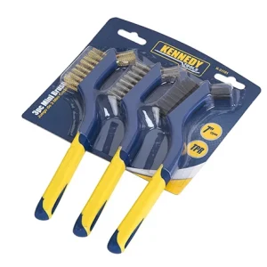 JGO DE 3 MINI CEPILLOS 175mm/7" NAPPA PROPERTIES / KCC