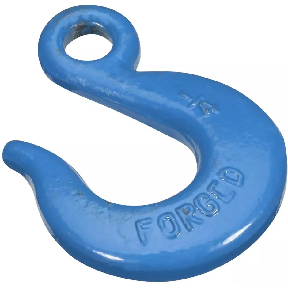 3246BC Gancho deslizante con ojal de 3/8" - Azul National Hardware
