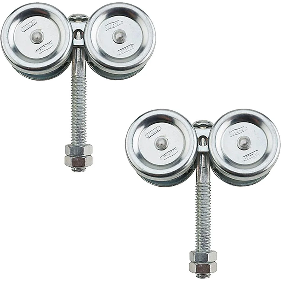 5001 Percha para riel de caja con perno de 4-1/2", paquete de 2, zinc National Hardware