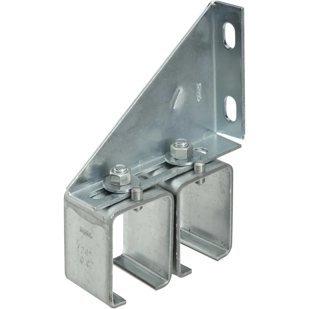 Soporte de empalme de riel de caja doble DP51MS2 - Galvanizado National Hardware