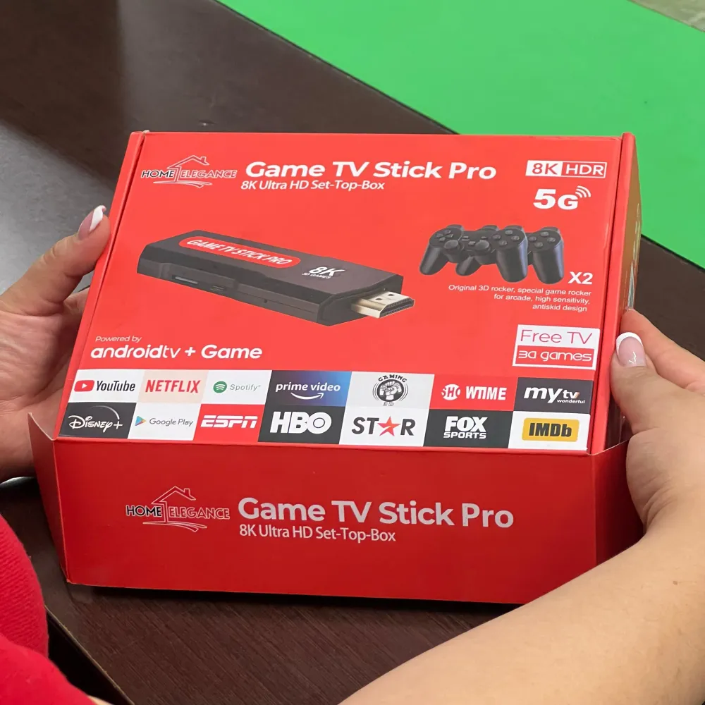 Contenido Gráfico para GAME TV STICK PRO (TDM-009) Nexora Life