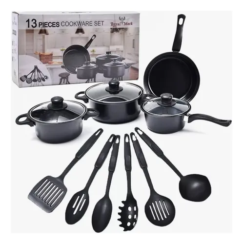 Bateria Juego de Ollas 13Pcs NiTicco