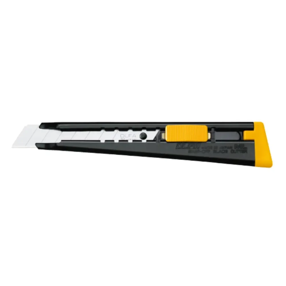 Cortador Acero Negro Seguro Automatico Olfa