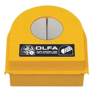 Olfa DC-2 - Contenedor para cuchillas usadas