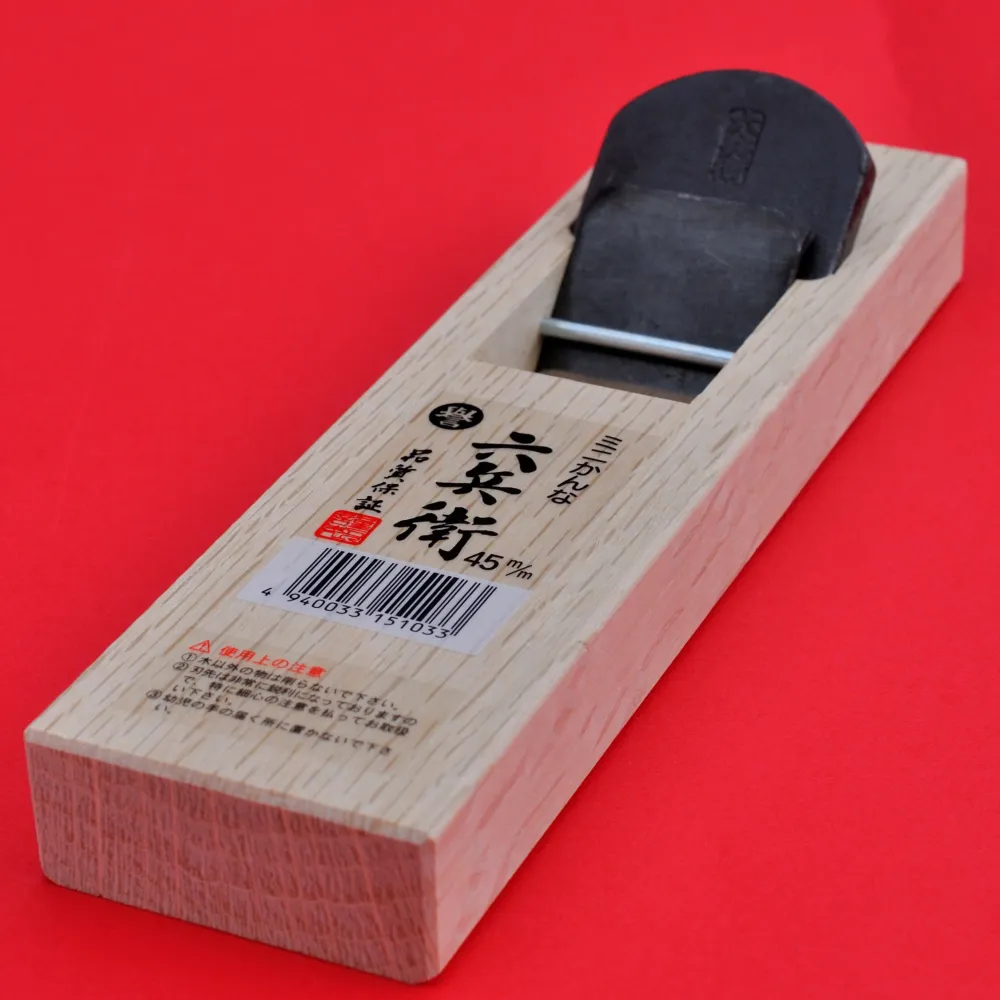 Cepillo japonés para madera "Rokube" Kanna 45mm Osaka Tools
