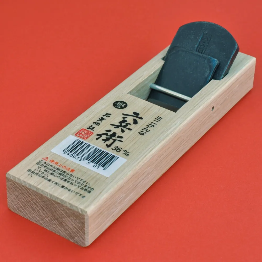 Cepillo japonés para madera "Rokube" Kanna 36mm Osaka Tools