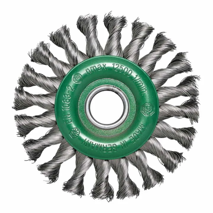 Cepillo redondo OSBORN Ø 125 mm espesor del alambre 0,5 mm ( 4148280125 )