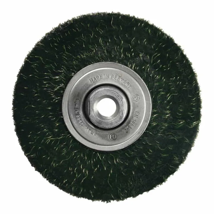 Cepillo redondo OSBORN Ø 125 mm M14 grosor del alambre 0,38 mm ( 4000840109 )