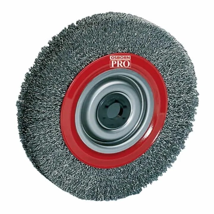 Cepillo redondo OSBORN Ø 150 mm espesor del alambre 0,3 mm ( 4148210150 )