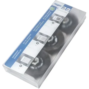 Osborn 7903600004 - Kit ruedas fibra sin tejer para satinar 3 piezas con tuerca M14 9.000 (r.p.m)